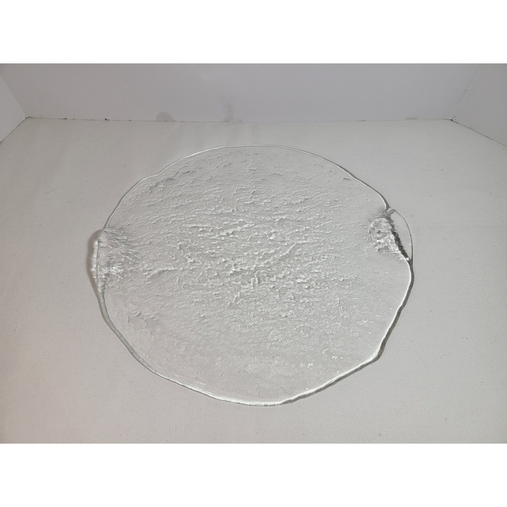 Crate and Barrel Orion 14in Round Platter Discontinued Design Made in Italy
